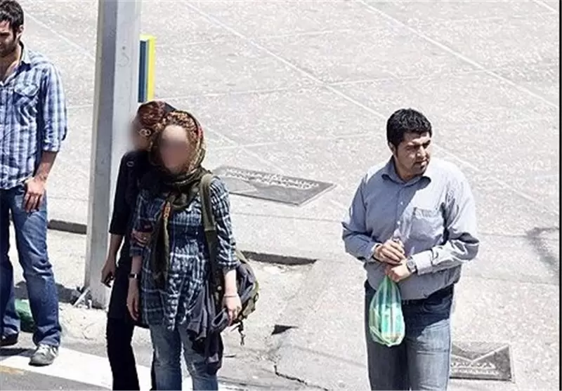 شیوه جدید بدحجابی در تهران