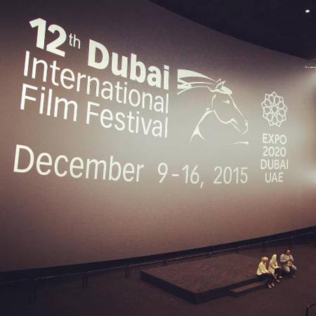حضور نیکی کریمی در جشنواره دبی + عکس
